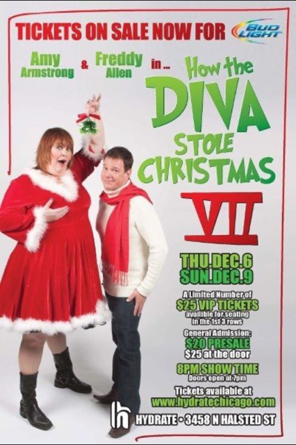 Amy & Freddy's HOW THE DIVA SOLE CHRISTMAS DEC. 9TH AT HYDRATE 3