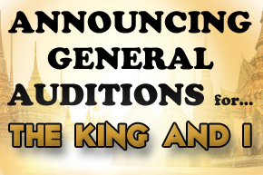 King and I General Auditions
