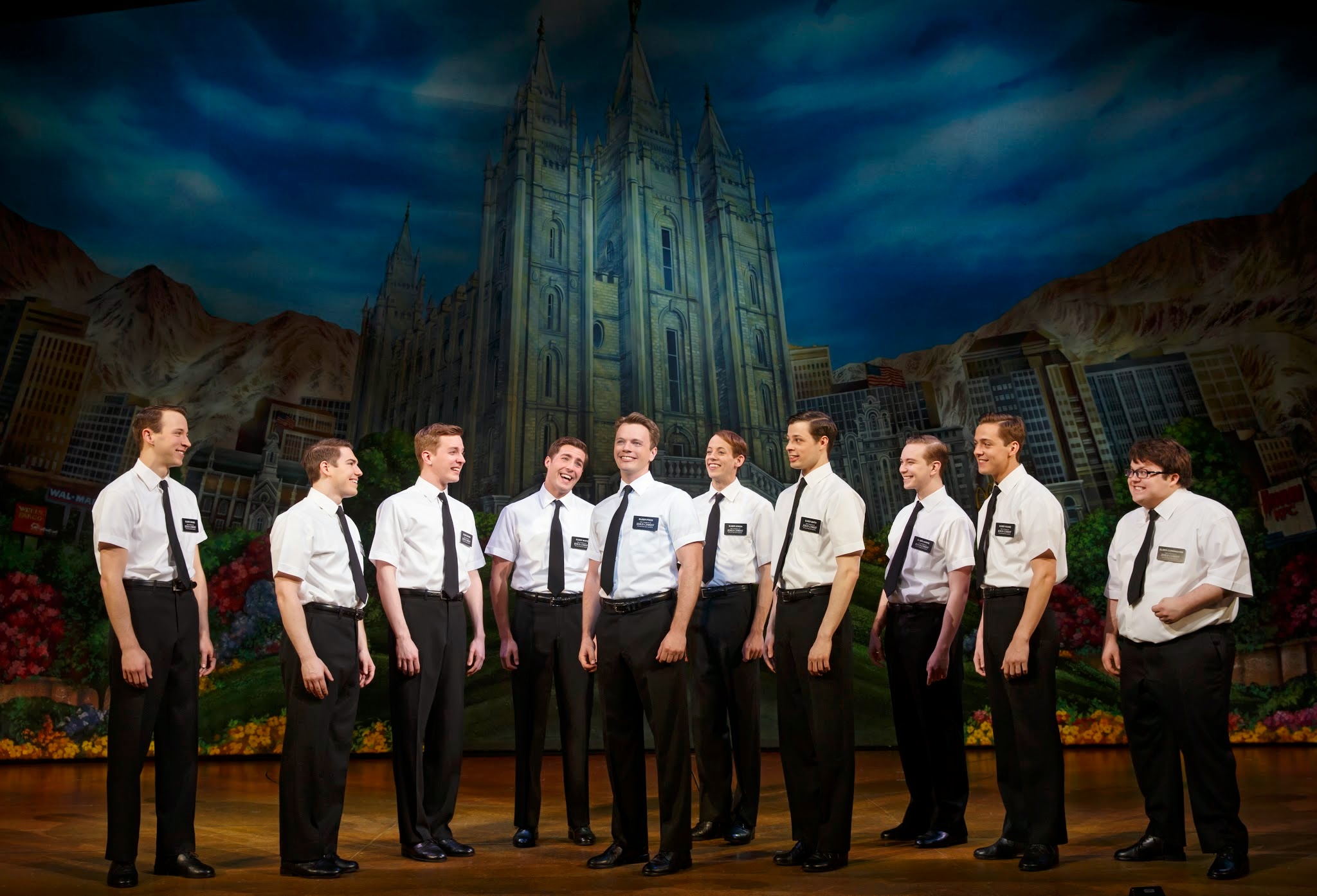 Broadway In Chicago Announces BOOK OF MORMON Tickets Available To Public Sunday, November 16 1 Back by popular demand, THE BOOK OF MORMON, which played a record breaking 43 week run in 2012-2013, returns to Chicago for a limited engagement February 24through May 17, 2015 at Broadway In Chicago’s Bank of America Theatre (18 W Monroe).  THE BOOK OF MORMON holds the record for the largest weekly gross in the history of the Bank of America Theatre and played to over 100% capacity during its 2012-2013 engagement.