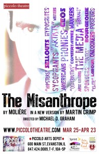 Piccolo Theatre Presents New Adaptation of THE MISANTHROPE