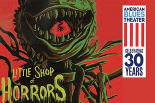 American Blues Theater presents Little Shop of Horrors April 29 - May 29, 2016 1 American Blues Theater continues its 30th Anniversary Season – “Seeing is Believing” – with the comedic rock musical Little Shop of Horrors, with book and lyrics by Howard Ashman, music by Alan Menken, directed by Jonathan Berry, and music direction by Ensemble member Austin Cook. Little Shop of Horrors runs April 29 – May 29, 2016 at the Greenhouse Theater Center, 2257 N. Lincoln Ave. in Chicago. 
