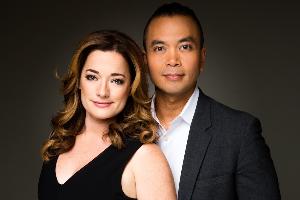 Laura Michelle Kelly (Anna Leonowens) and Jose Llana (King of Siam) THE KING AND I Broadway In Chicago's Oriental Theatre June 13 through July 9, 2017