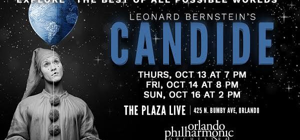 ORLANDO PHILHARMONIC'S OPERA SERIES PRESENTS BERNSTEIN'S CANDIDE 5 The Orlando Philharmonic Orchestra announced a new series last fall called “Women In Song” at The Plaza Live. The second concert in this series features folk singer-songwriter Sara Watkins on Wednesday, February 1, 2017 at The Plaza Live at 425 N. Bumby Ave., Orlando. The concert begins at 8 p.m.