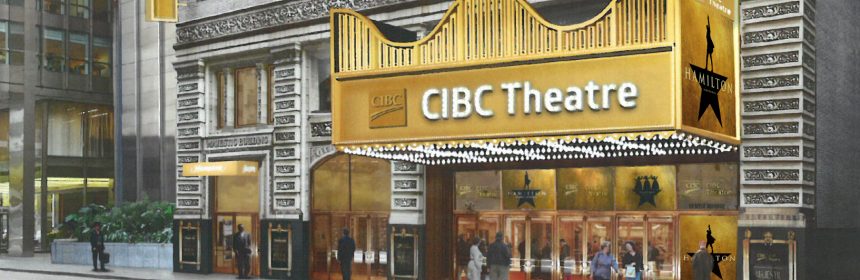 Broadway In Chicago's Announces The PrivateBank Theatre To Be Renamed 1 Broadway In Chicago announced today that The PrivateBank Theatre at 18 W. Monroe will have a new name and Marquee as the CIBC Theatre.  This represents The PrivateBank name change to CIBC under a unified brand globally following their June acquisition.
