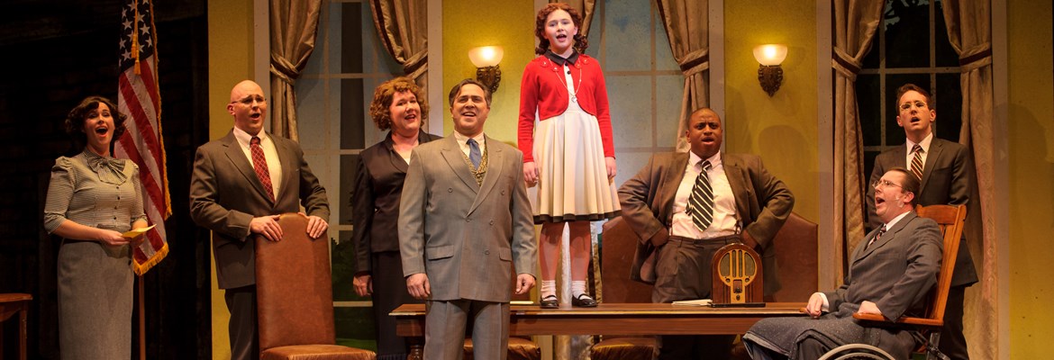 Skylight Music Theatre Stages A Heartwarming & Rousing "ANNIE" 2 Reviewed by: Matthew Perta