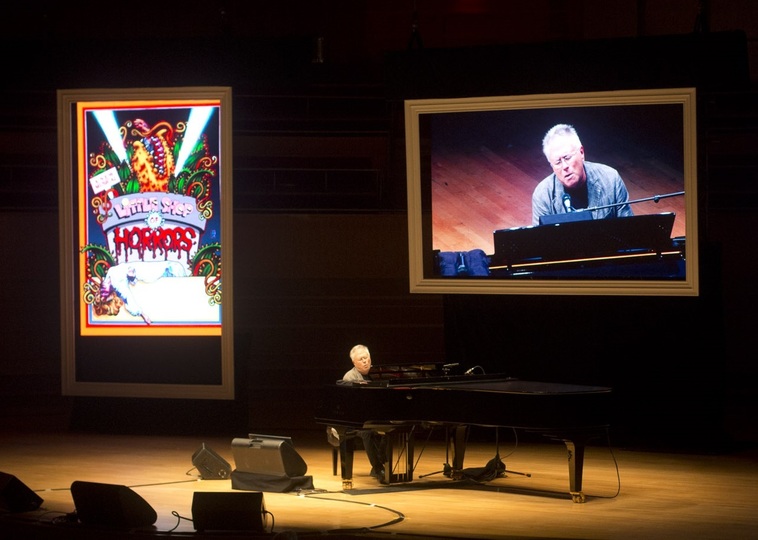 Tony/Grammy/Oscar Winning Composer Alan Menken In Concert March 30th at Auditorium Theatre 2 The legendary songwriter Alan Menken comes to Chicago for a one-night-only performance at the historic Auditorium Theatre on Saturday, March 30, 2019. In his one-man show A Whole New World of Alan Menken, the man behind songs like “Under the Sea” (The Little Mermaid), “Somewhere That’s Green” (Little Shop of Horrors), “A Whole New World” (Aladdin), and “Be Our Guest” (Beauty and the Beast) performs some of these beloved songs and tells stories from throughout his expansive career.