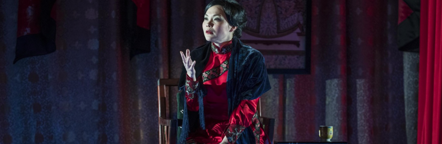 Milwaukee Rep Presents Lloyd Suh's "THE CHINESE LADY" through March 24 1 Feature Photo: Lisa Helmi Johanson as Afong Moy. Photo by Michael Brosilow