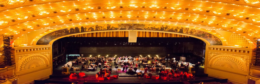 Auditorium Theatre Auxiliary Board 1893 World's Fair Inspired <em>DEVIL'S BALL</em> June 14 1 Take a trip back in time with the Auditorium Theatre Auxiliary Board at the Devil’s Ball on Friday, June 14, 2019. This signature event, inspired by the 1893 World’s Fair, features drinks, dancing, and dining on the same stage that has welcomed legendary performers including Aretha Franklin, the Bolshoi Ballet, David Bowie, Alvin Ailey American Dance Theater, Bernadette Peters, Chance the Rapper, and many more. The Devil’s Ball is hosted annually by the Auxiliary Board, a dedicated group of young professionals devoted to raising awareness and generating support for the Auditorium Theatre.